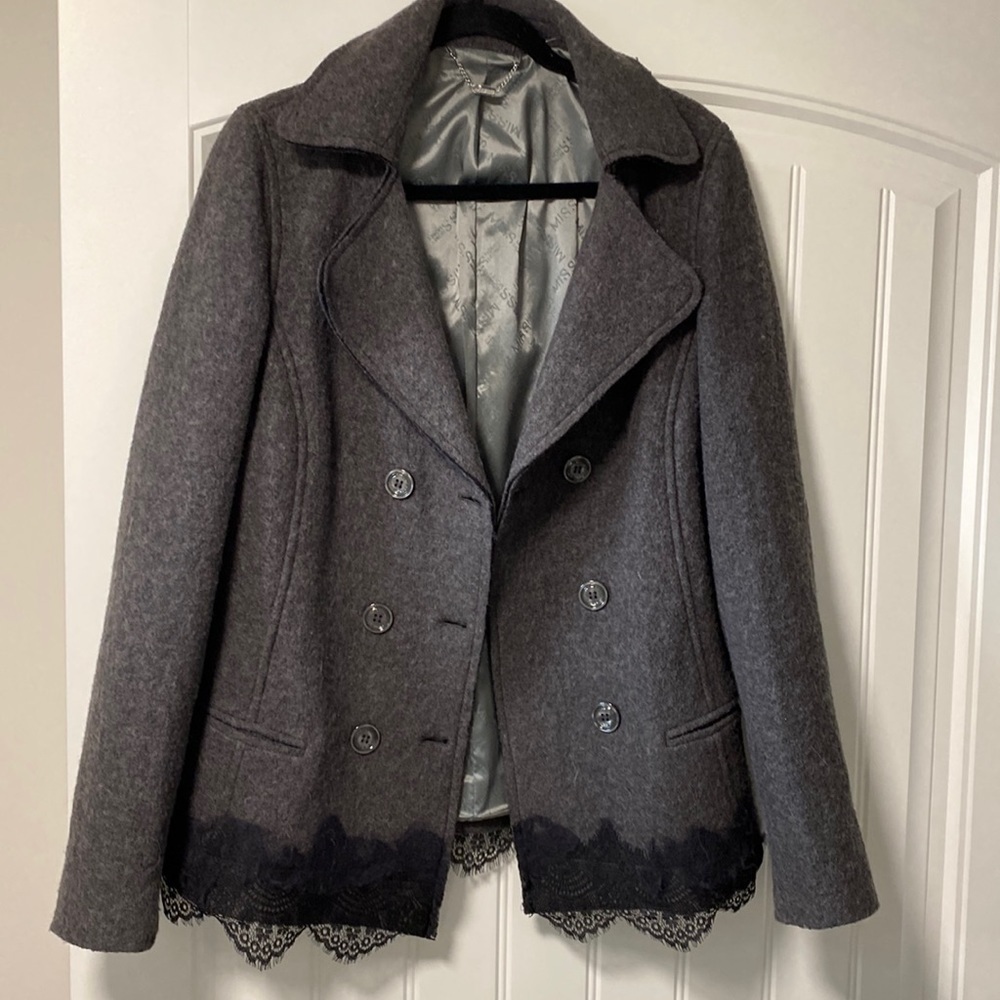 Miss Money Money wool coat